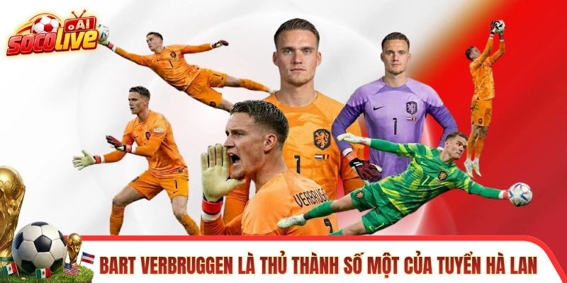 Bart Verbruggen là thủ thành số một của tuyển Hà Lan